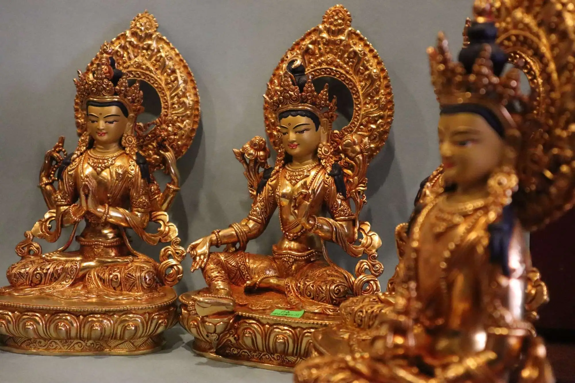 Bodhisattva Statue Set | Six Tara Sculptures - Image 5