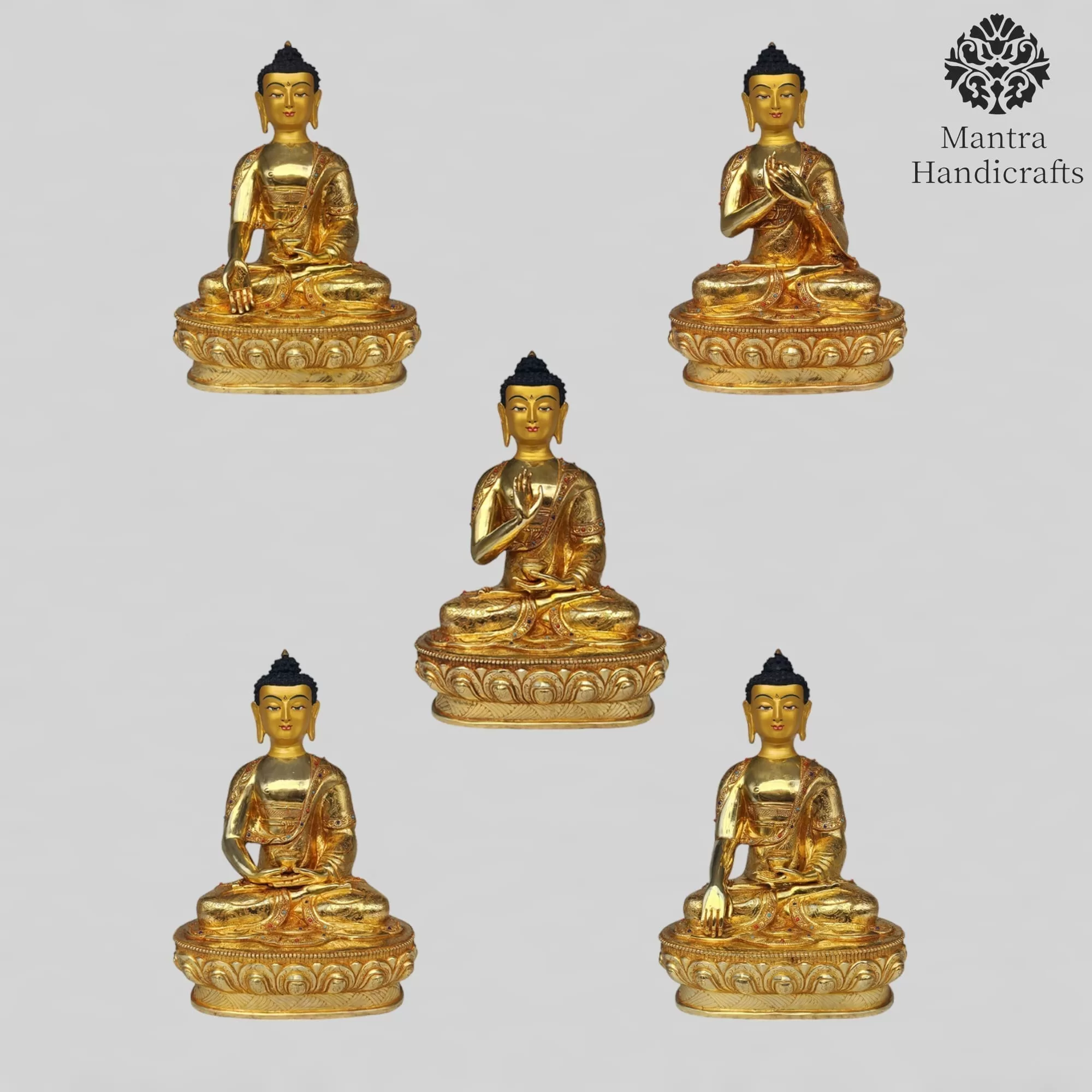 Pancha Buddha Set