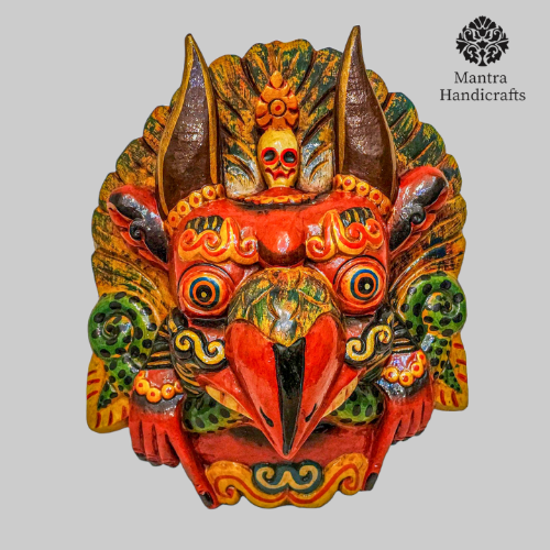 Garuda Wooden Mask | Wall Hanging Mask