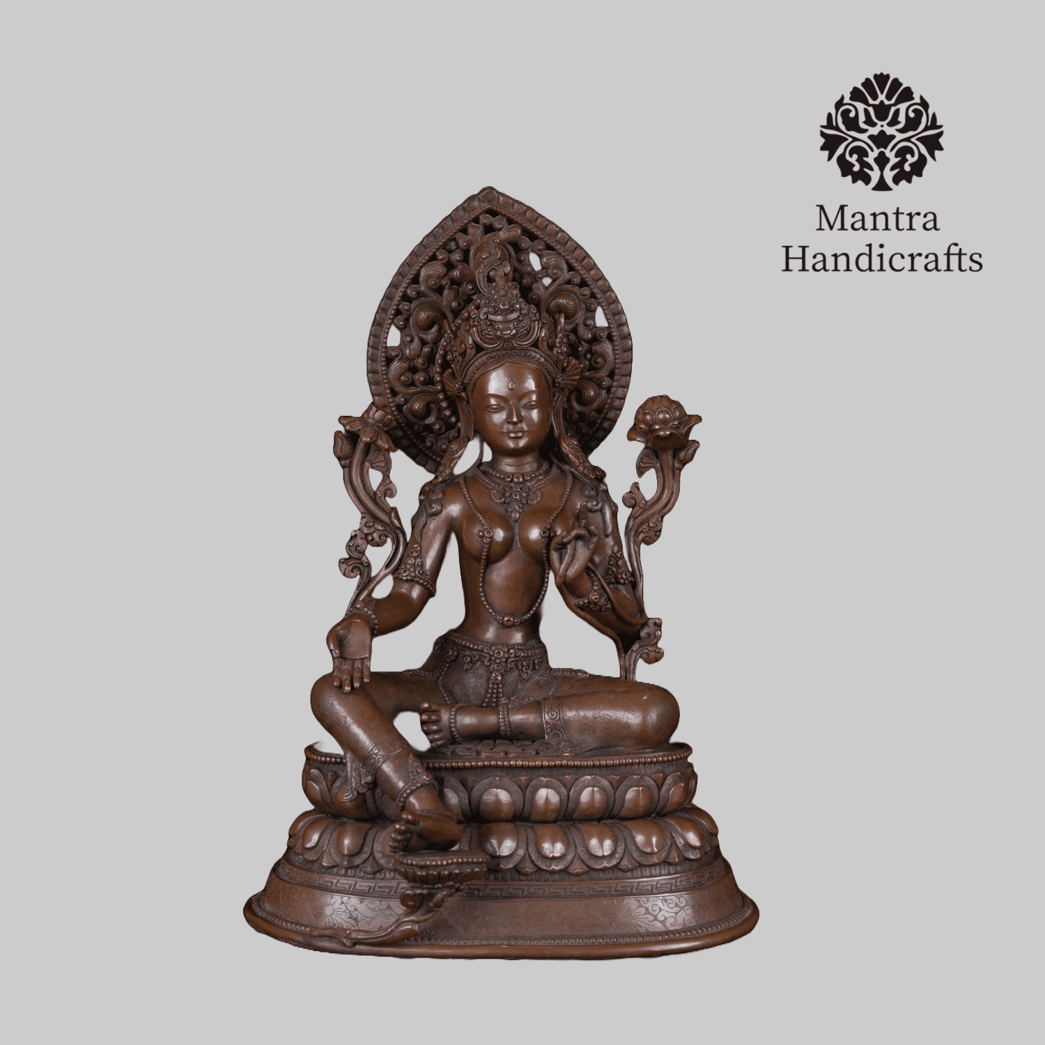 Green Tara Statues | old bronze statue