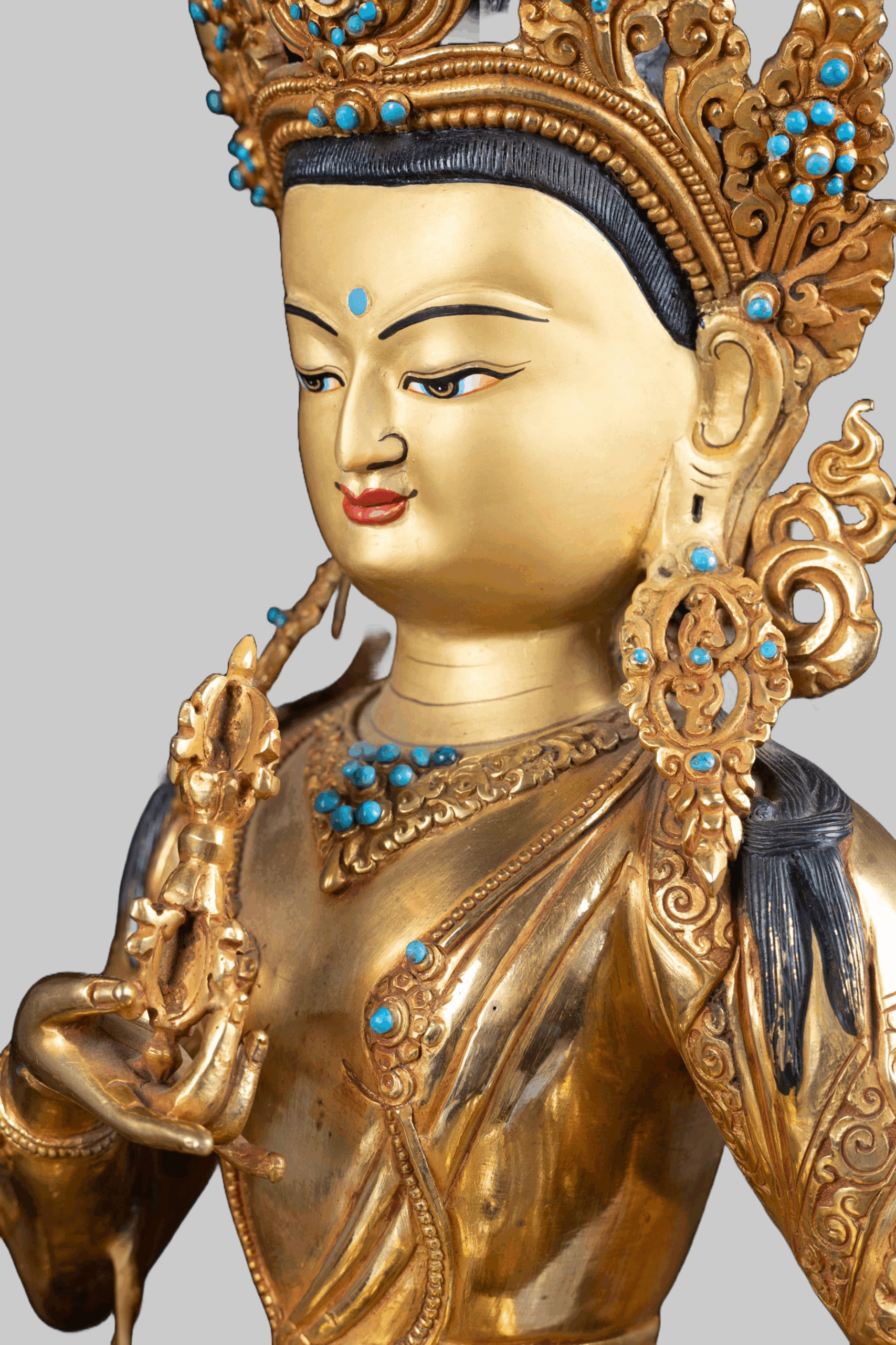 Vajrasattva Deity Sculpture | Symbol of Purity and Healing