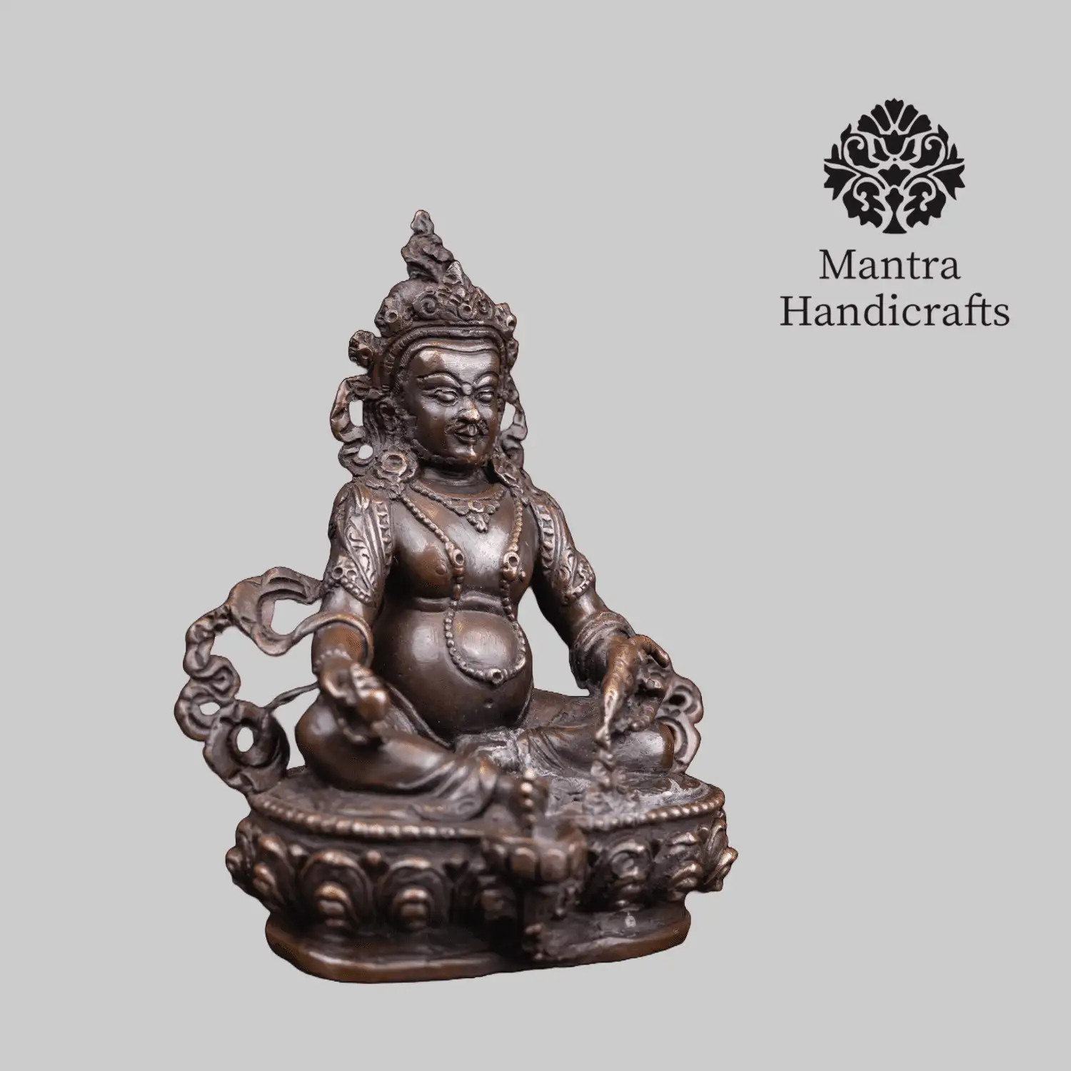 zambhala Kuber Statue | Fortune Kuber Carving