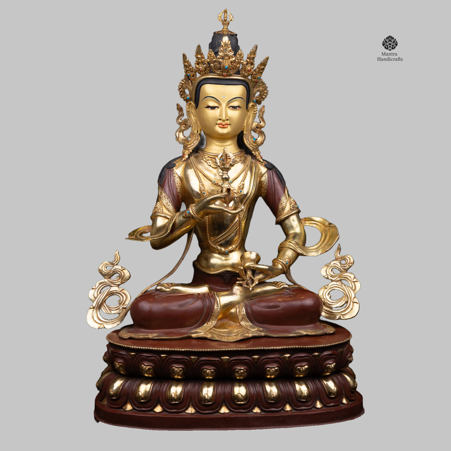 Vajrasattva Statue for Meditation | Tibetan Buddhist Purification Deity