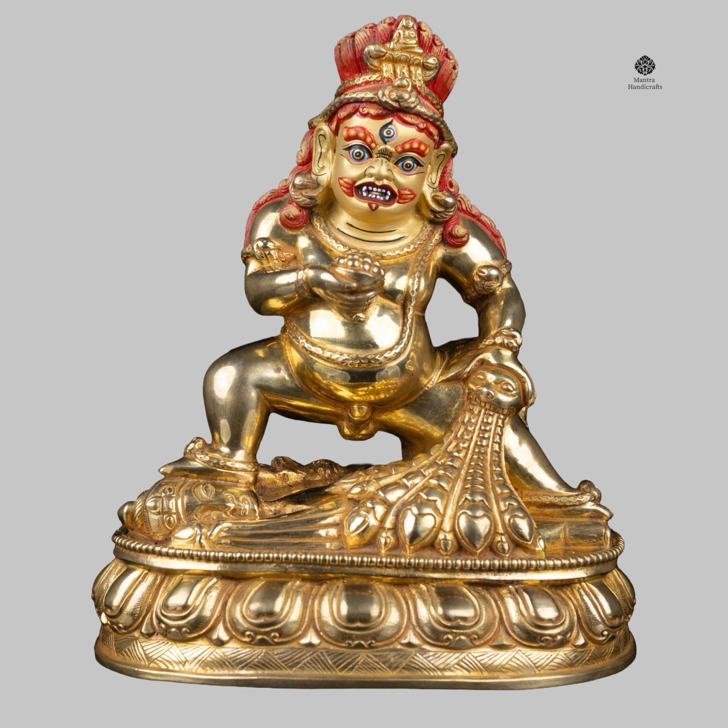 Dzambhala (Kuber) Statue | Tibetan Buddhist God of Wealth