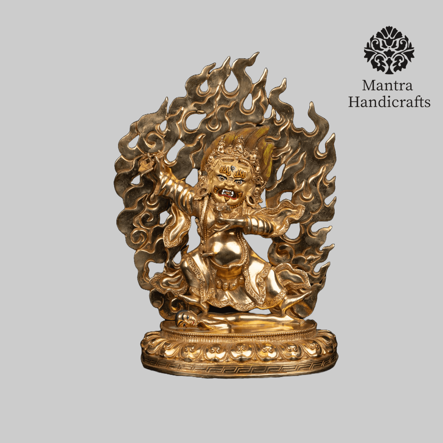 Tibetan High quality Mahakala Statue