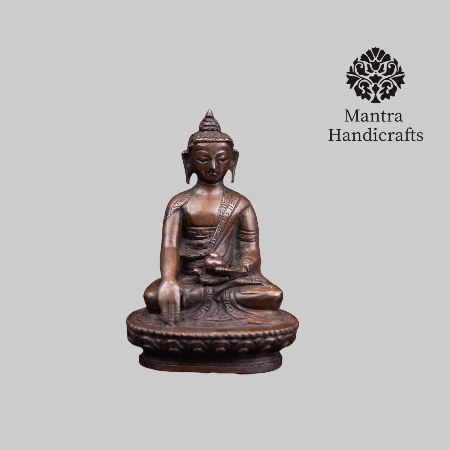 Shakyamuni Buddha Statue | Handcrafted Copper Figurine