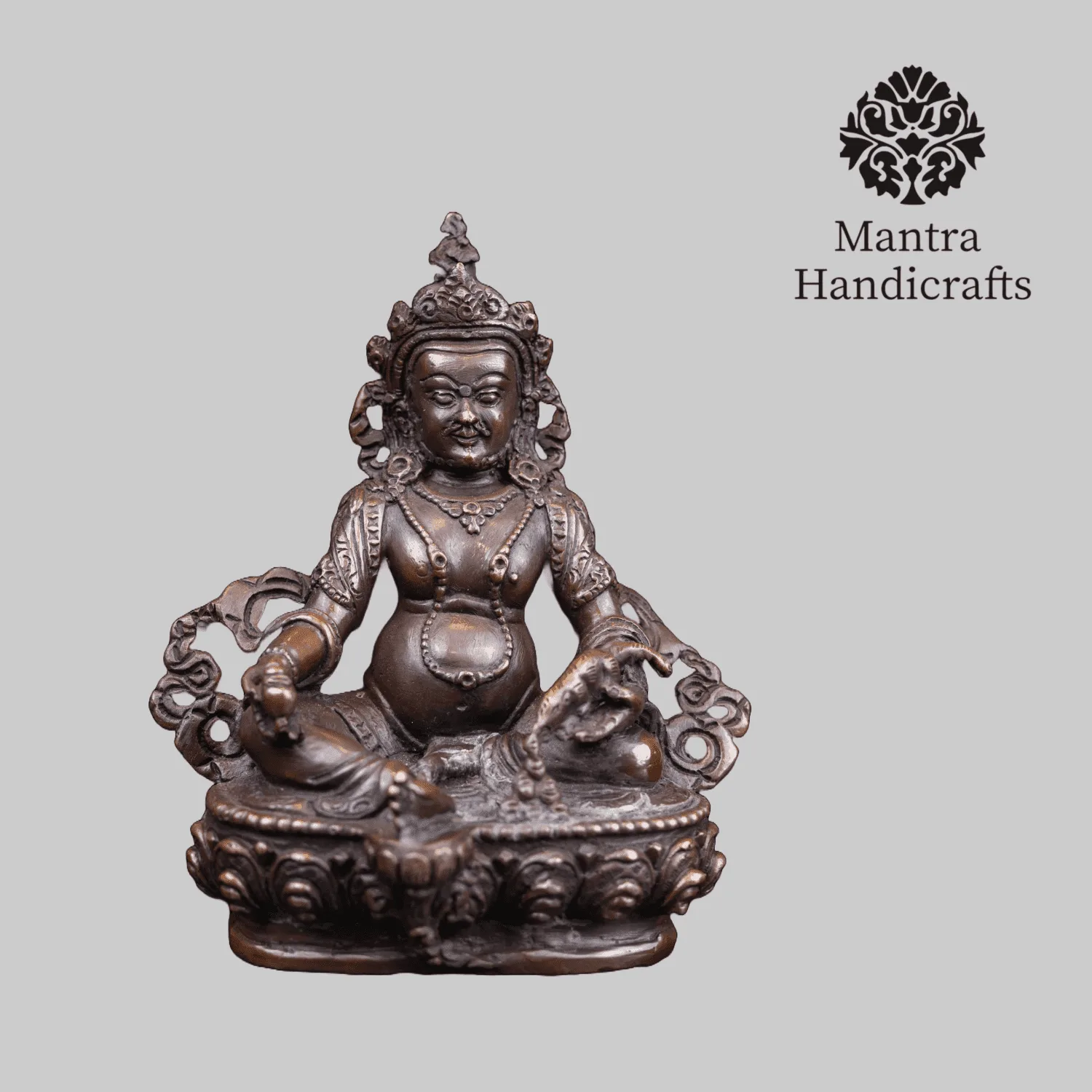zambhala Kuber Statue | Fortune Kuber Carving