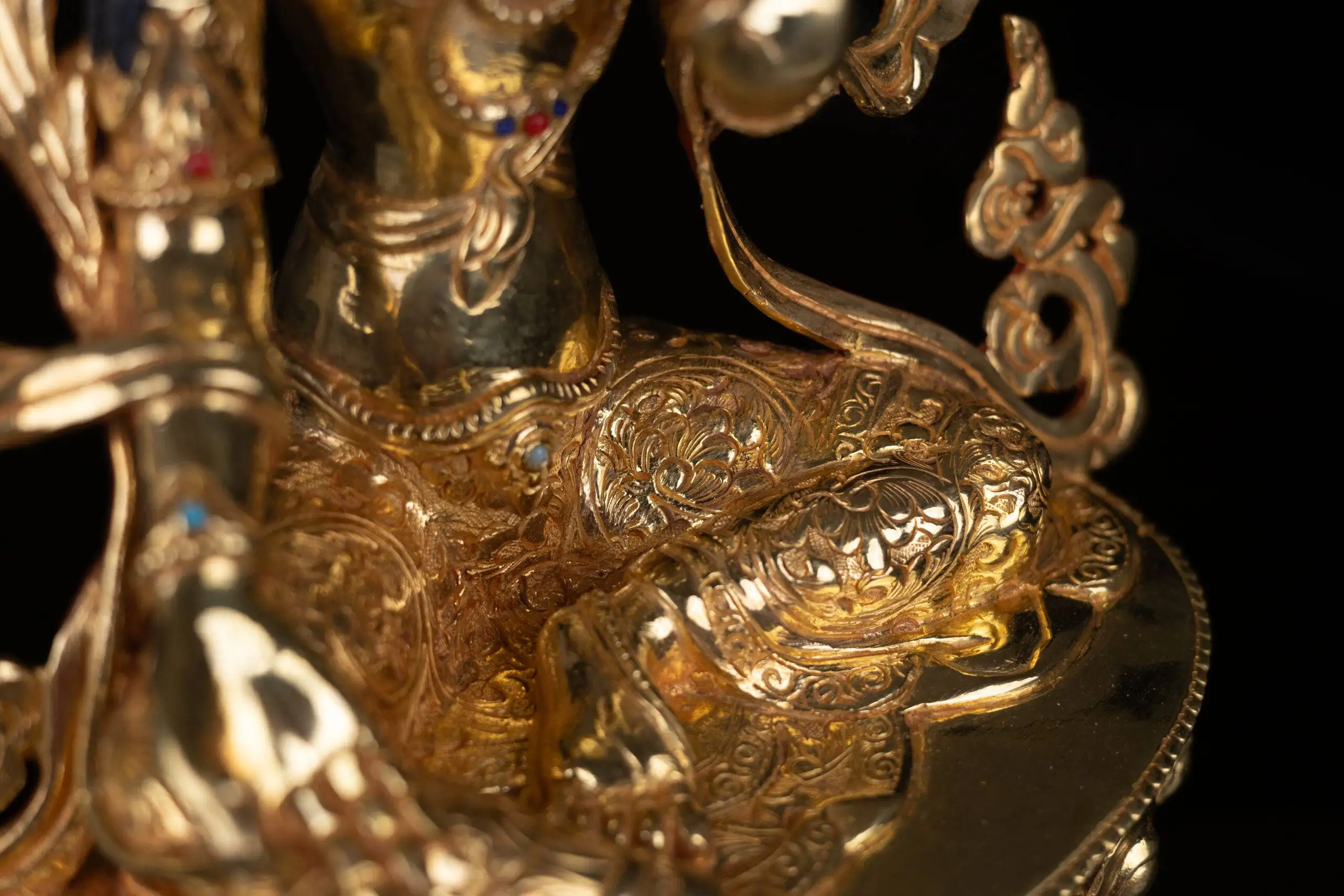 Green Tara Statue | Exquisite Himalayan Artistry | Compassionate Protector