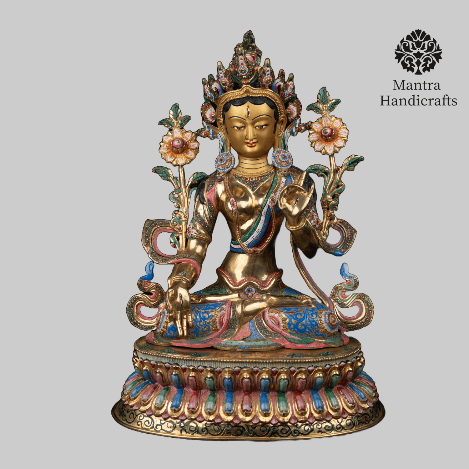 White Tara Statue 19.29"