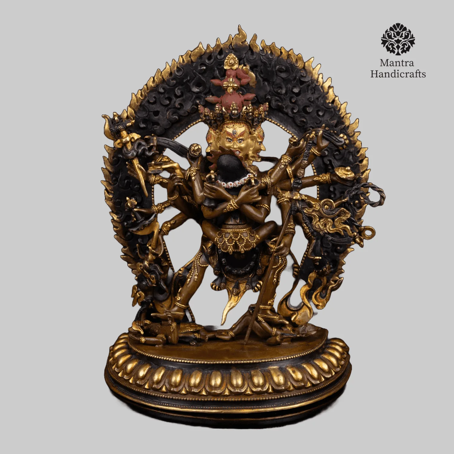Chakrasamvara Yidam Statue | Powerful Depiction of the Enlightened Deity