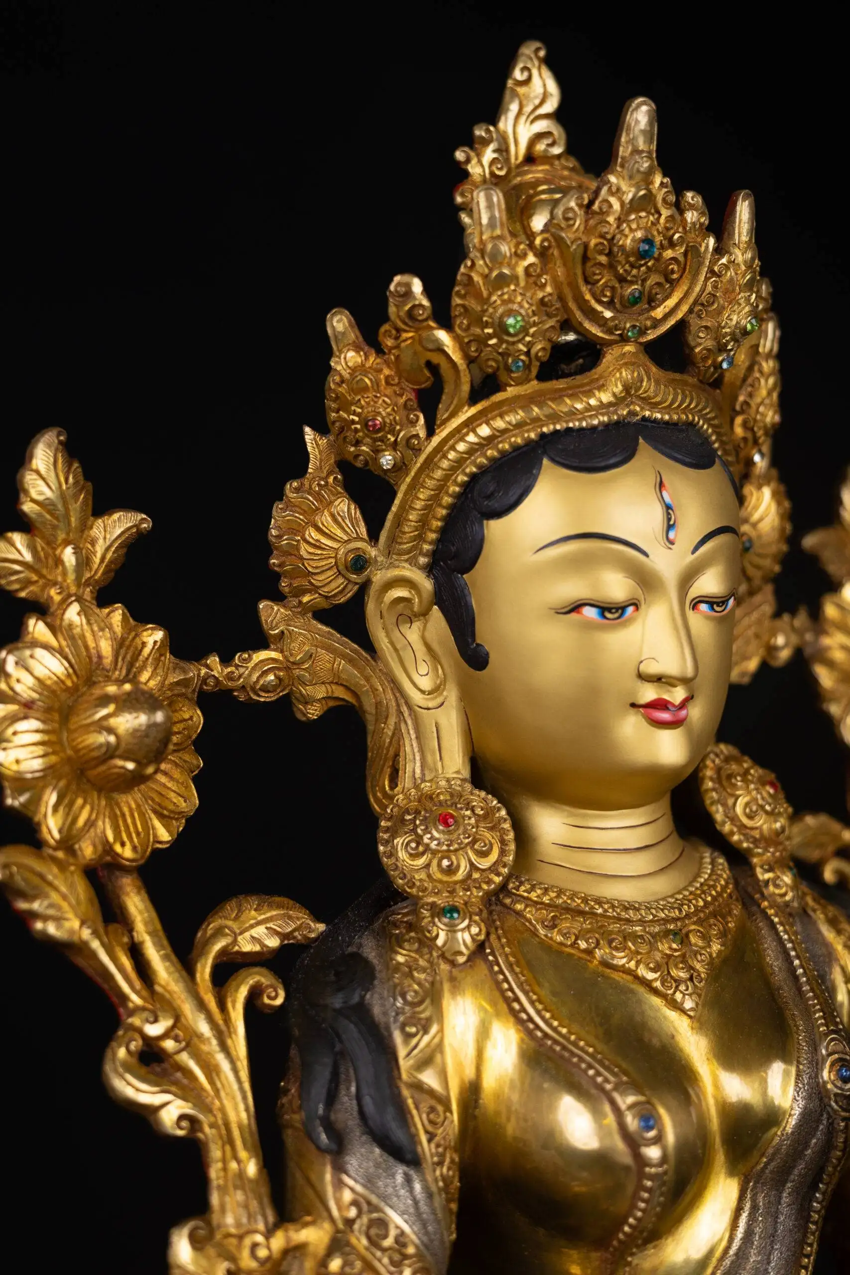 White Tara Statue | Healing & Serenity