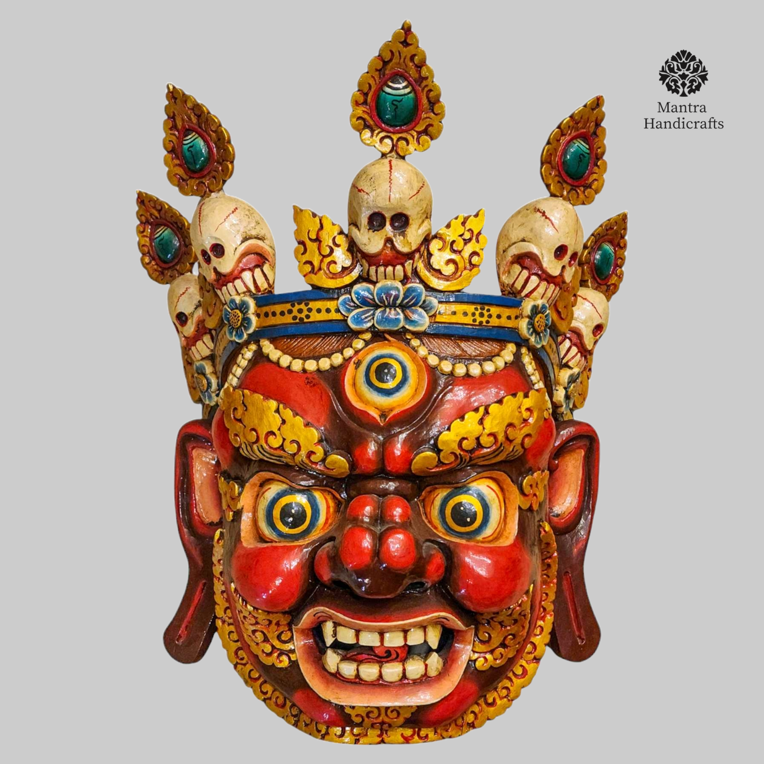 Bhairav Mask | Spiritual Art from Nepal