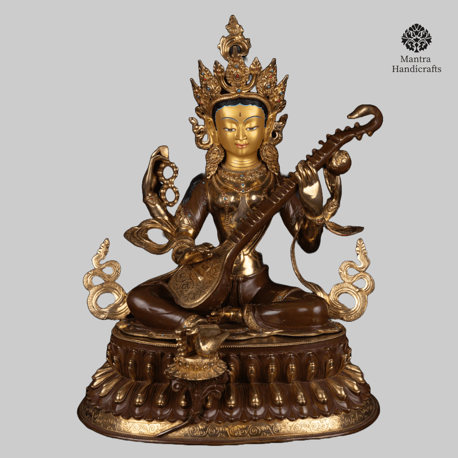 Saraswati Statue | Hindu Goddess of Knowledge and Arts