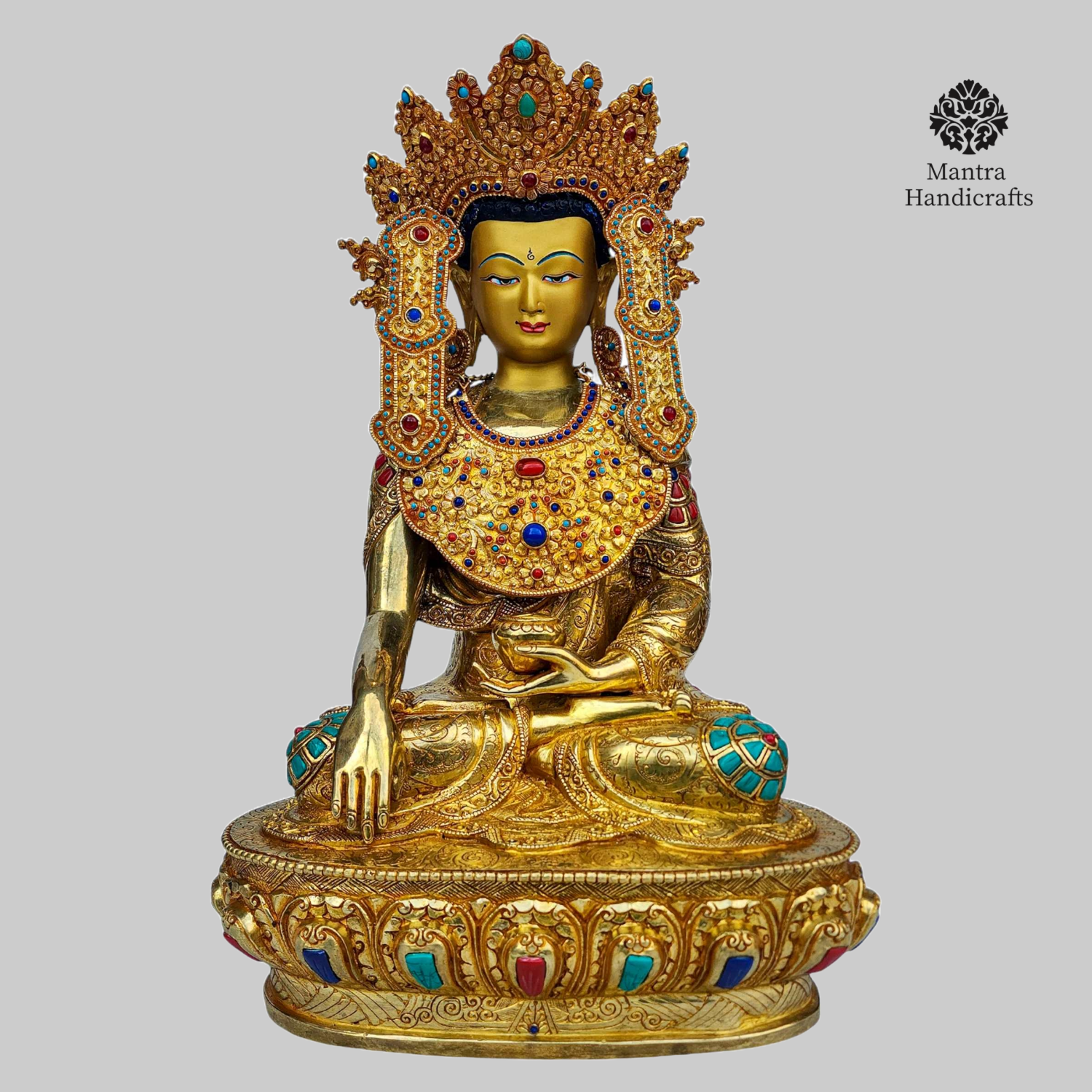 Crown Shakyamuni Buddha Statue