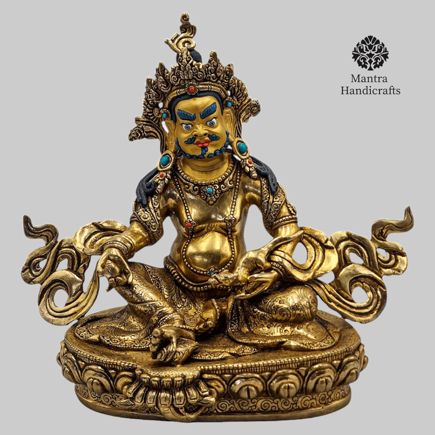 Namtose Dzambhala Statue | Wealth Deity Figurine