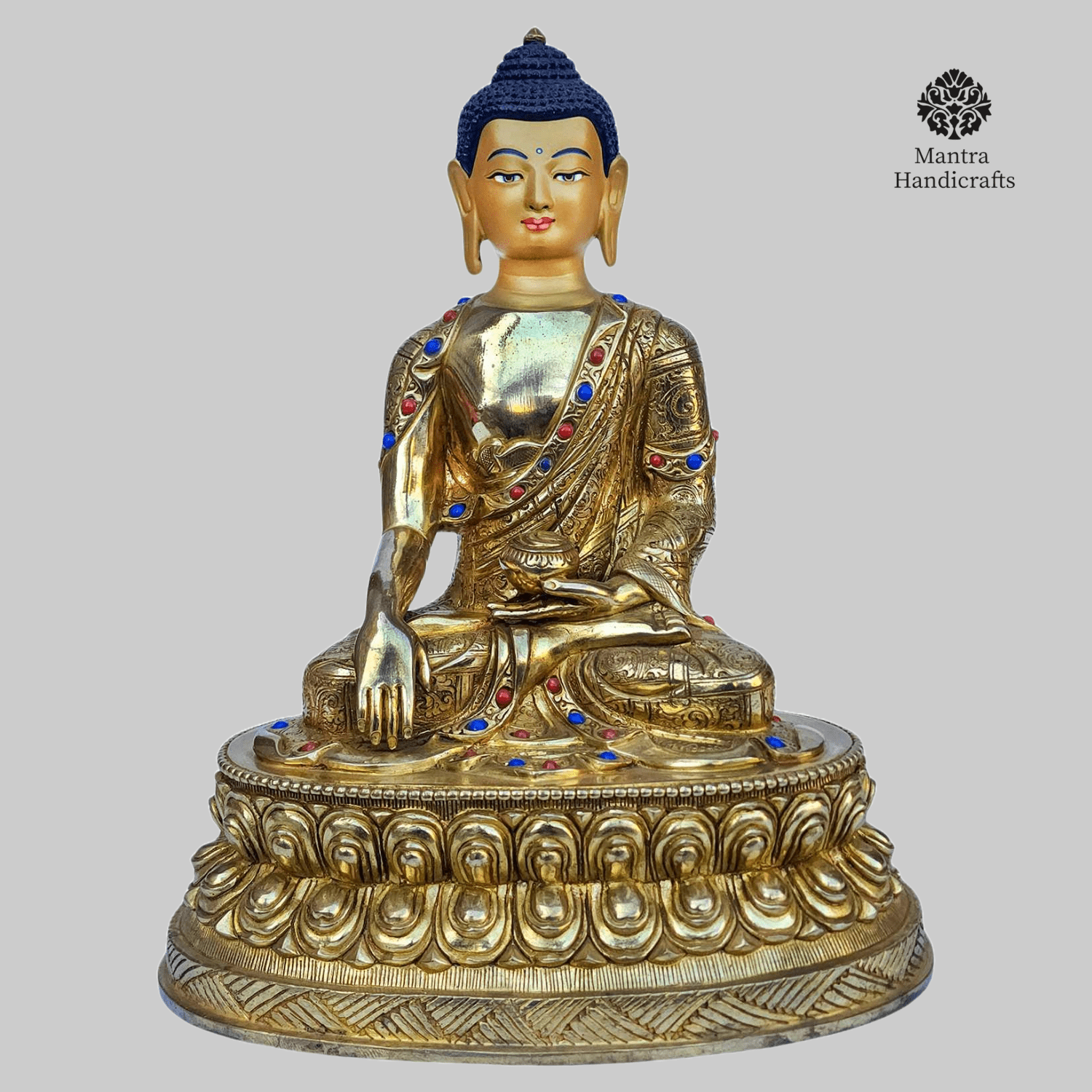 Shakyamuni Buddha Statue | Handcrafted Peaceful Meditation Icon