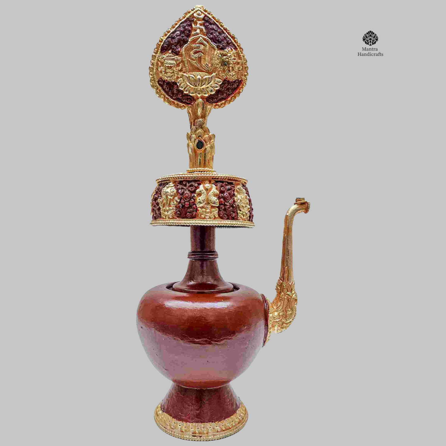 Bhumpa Offering Bowl Set | Partly Gold Plated