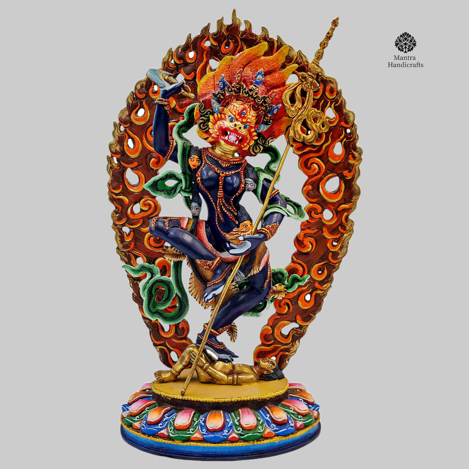 Simhamukha Yogini Statue | Fierce Protector & Wisdom Dakini