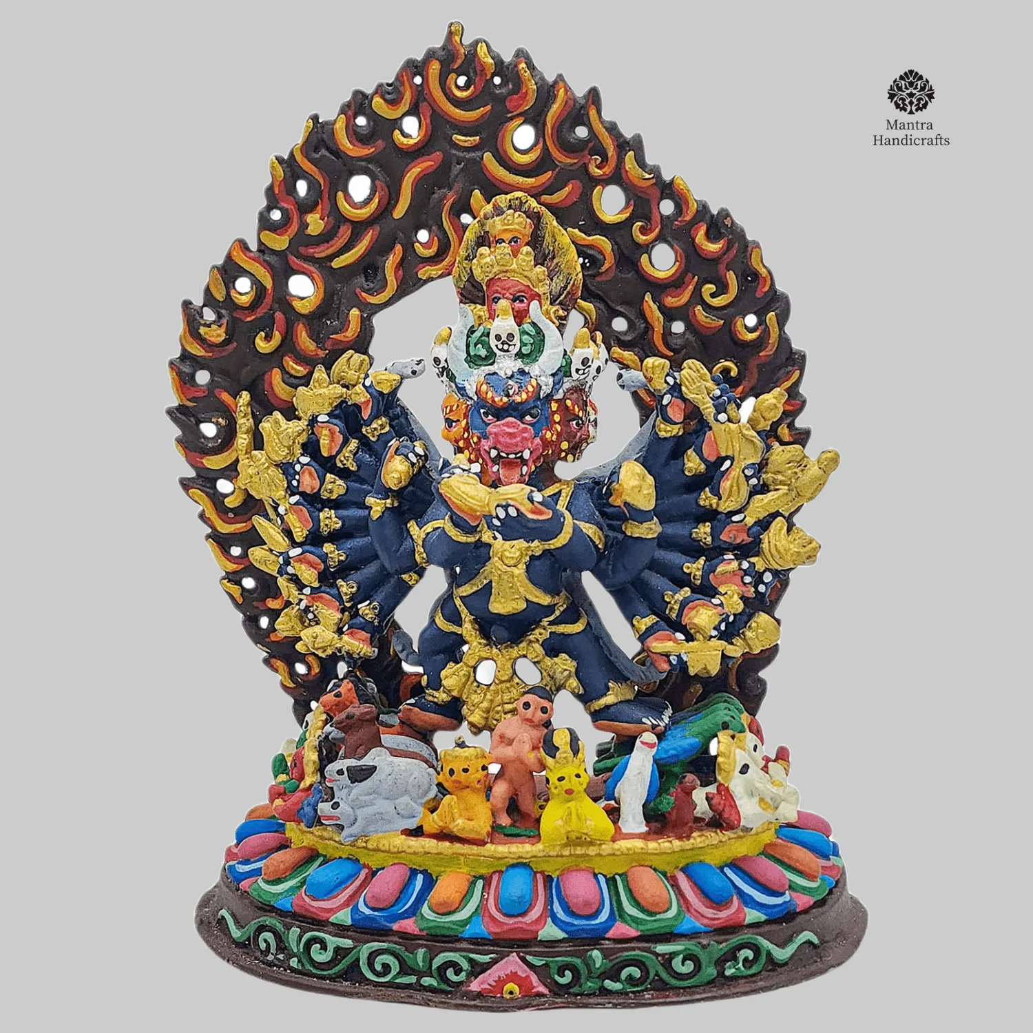 Yamantaka Sculpture | Defeat Death with Divine Power