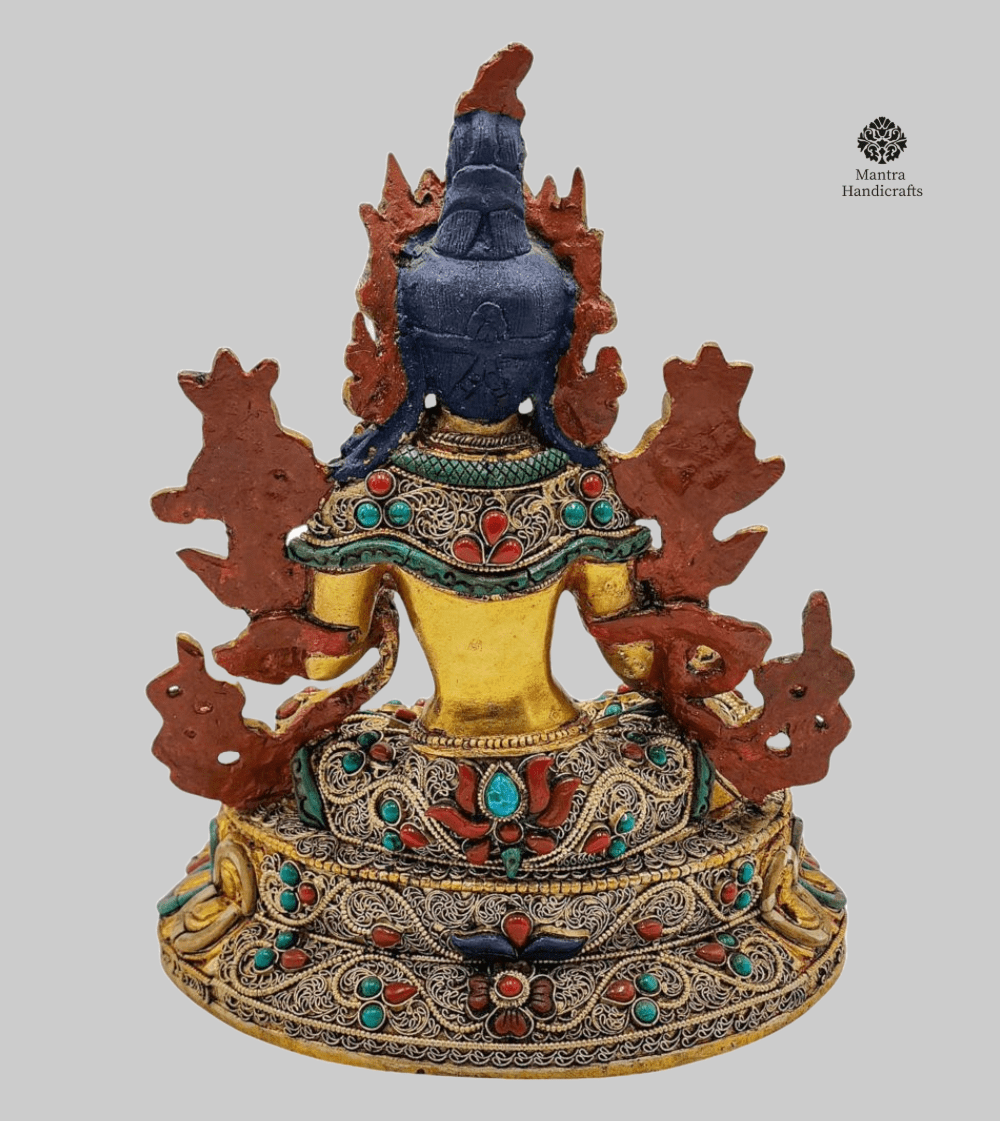 Green Tara Statue | Swift Action & Protection