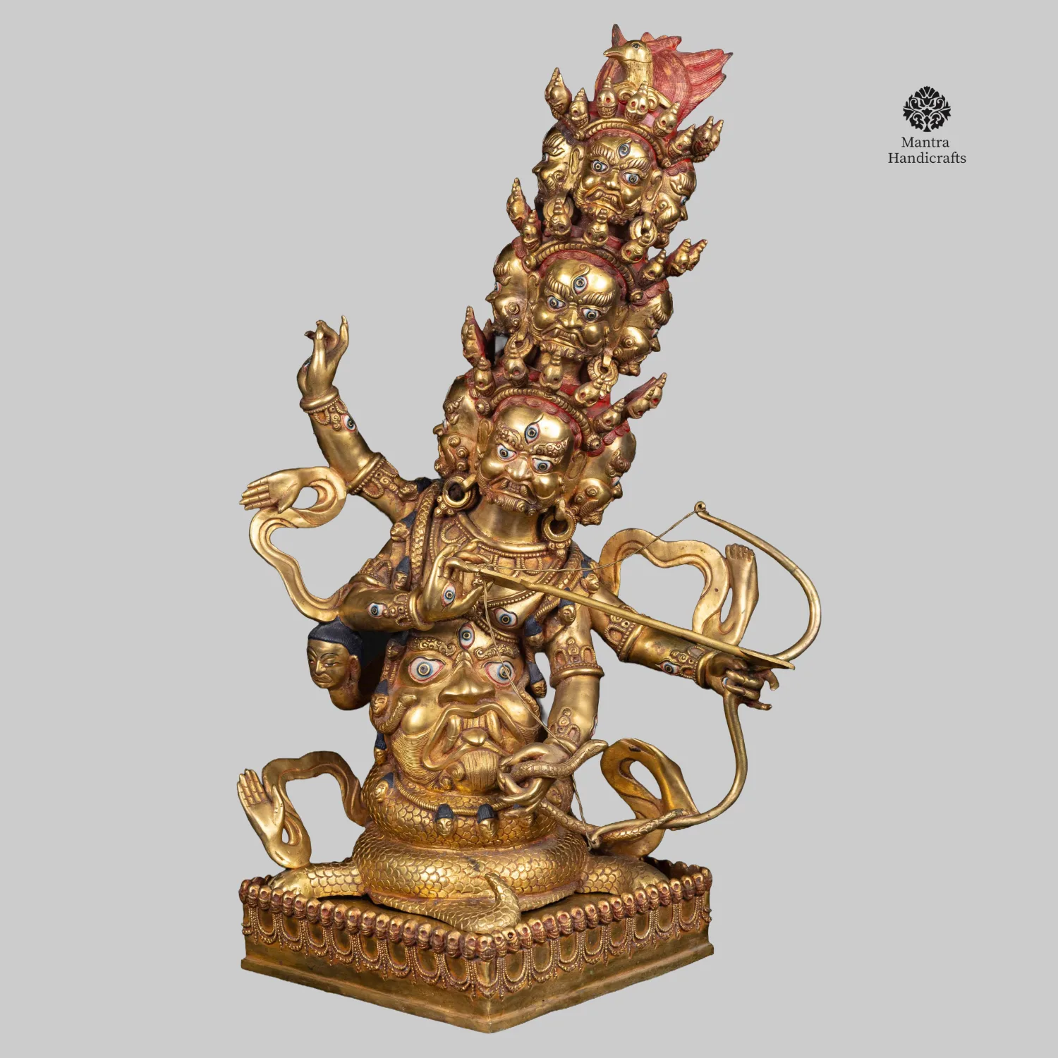 Rahula Statue | Fierce Protector Deity | Buddhist Guardian of the Dharma