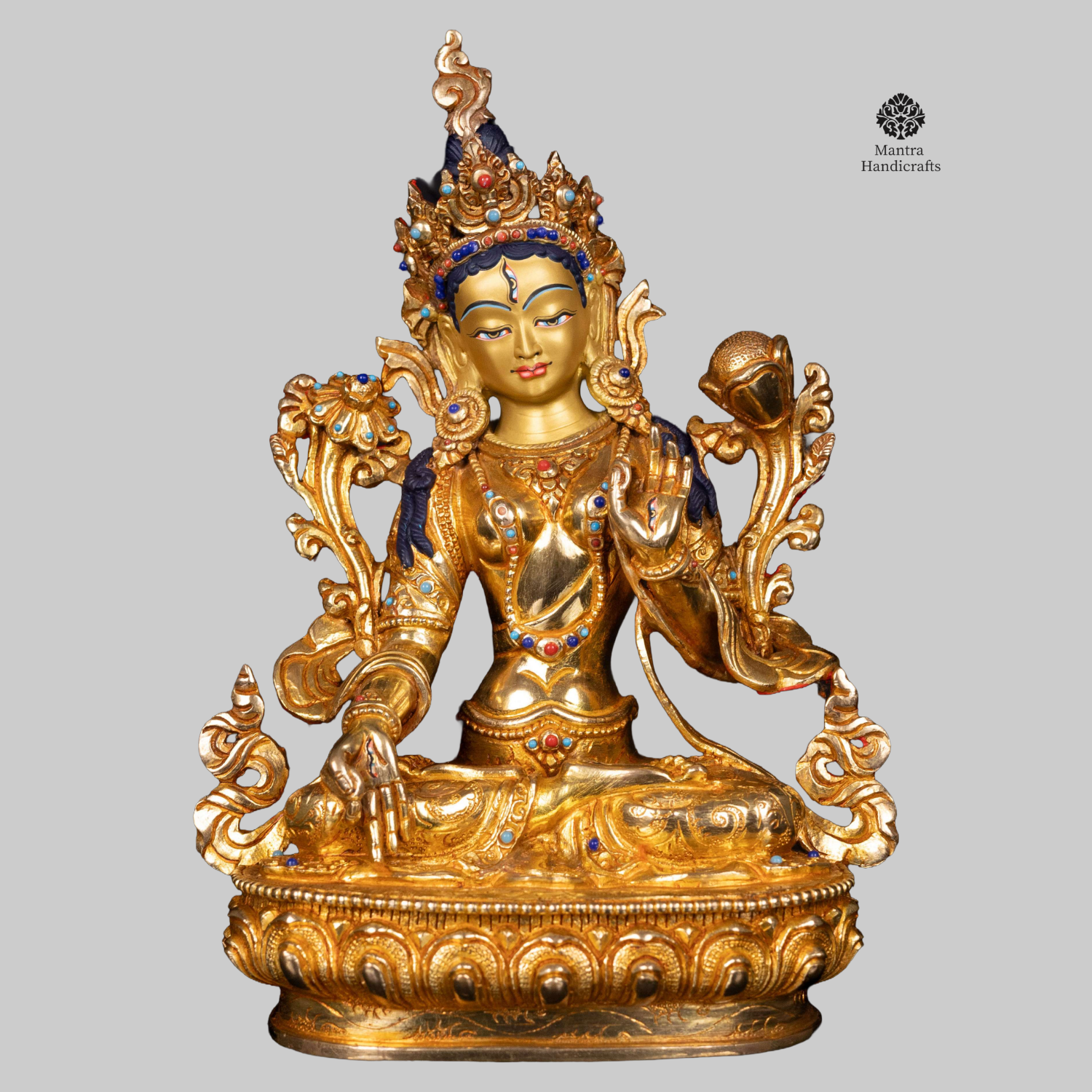 White Tara Goddess Statue | Premium Himalayan Craftsmanship