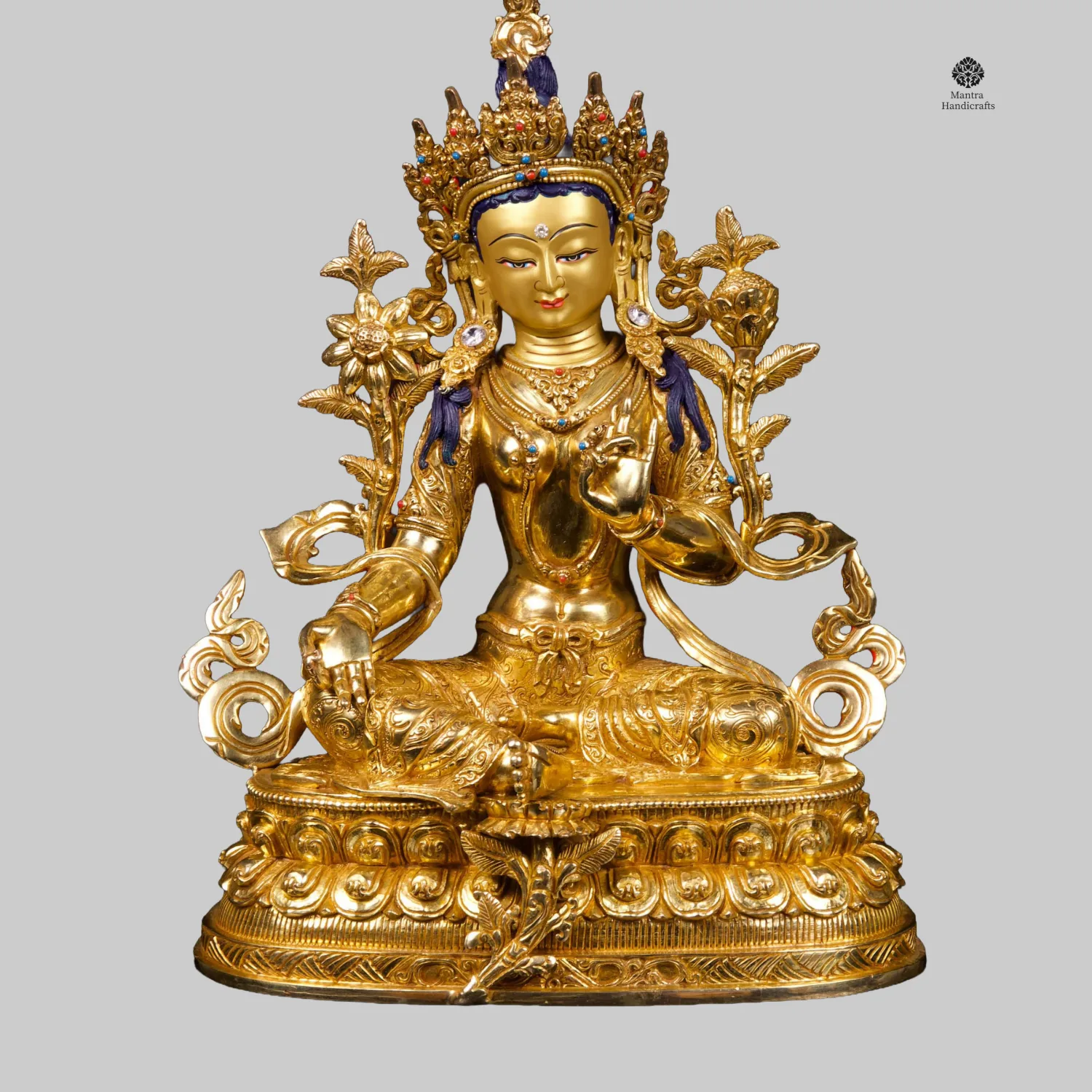Green Tara Statue | Goddess of Compassion & Swift Action