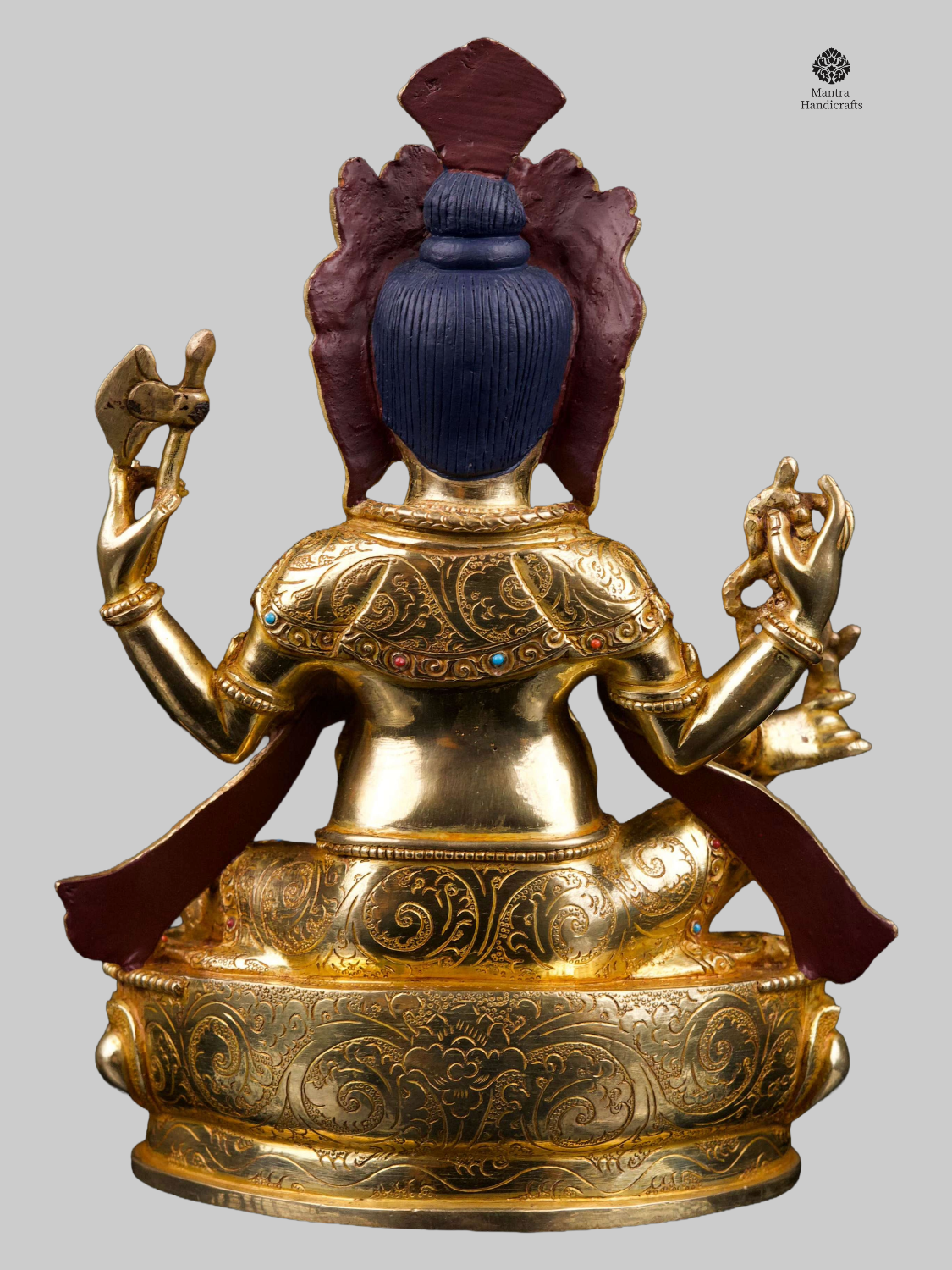 4 Arm Ganesh Statue | Remover of Obstacles & God of Wisdom