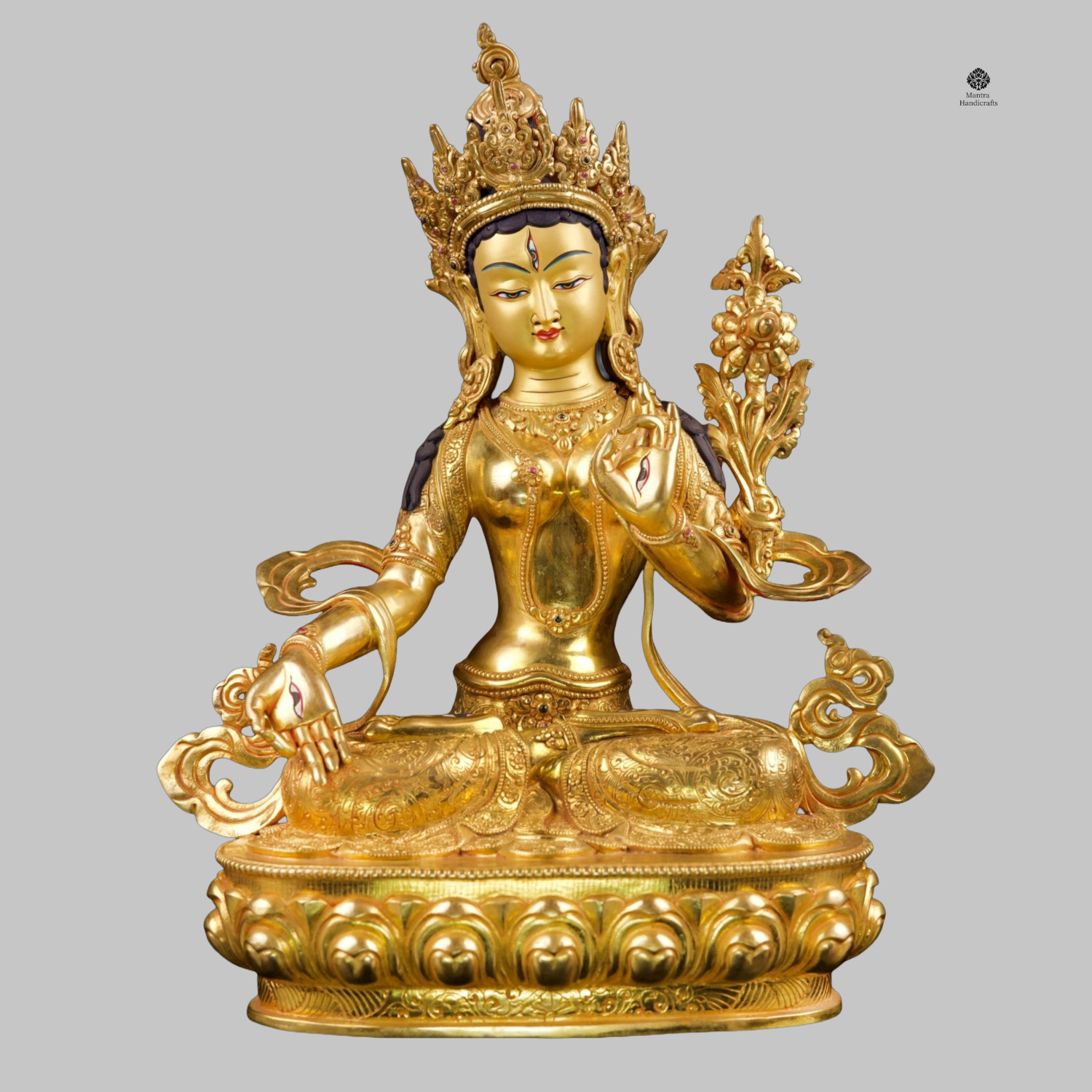 White Tara Statue | Goddess of Longevity, Healing & Compassion