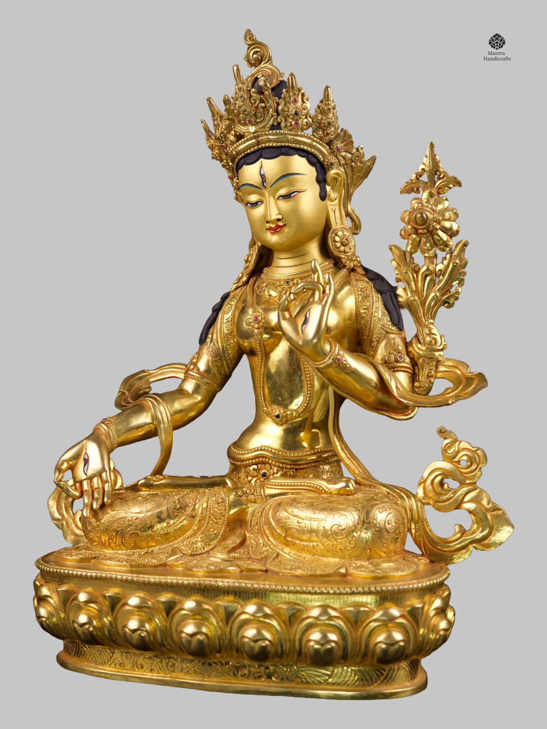 White Tara Statue | Goddess of Longevity, Healing & Compassion
