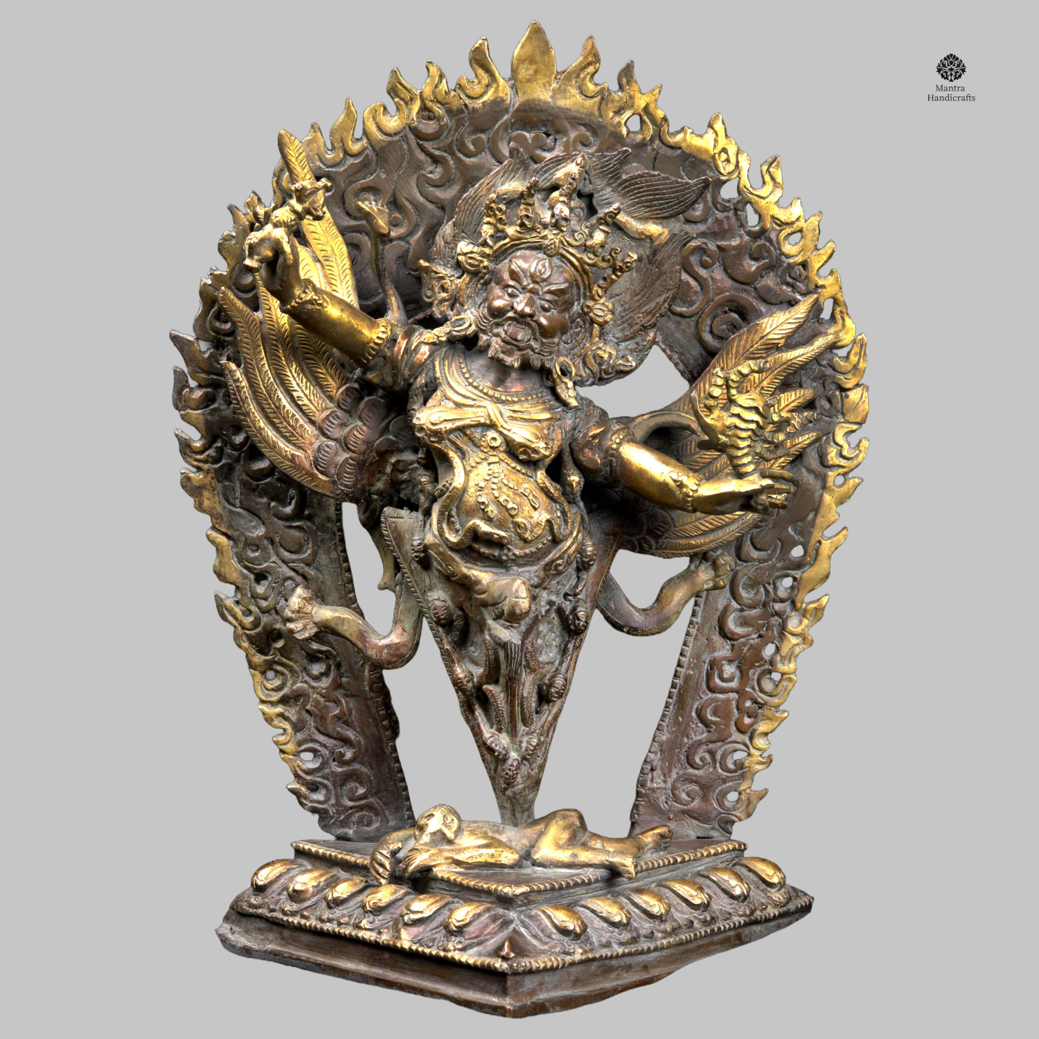 Vajrakilaya Phurba | Antique Buddhist Ritual Dagger Statue